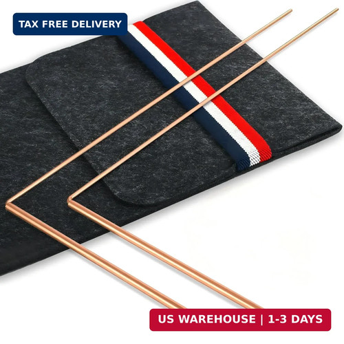 Copper dowsing rods - dowsing,