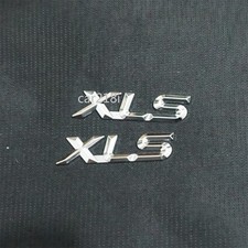 2x Silver Chrome XLS Metal