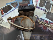 Vox AC1 Mini Combo 9v Amp (Battery Or Power) + Strap + Collectibles