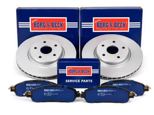 Borg beck front - vented, brake