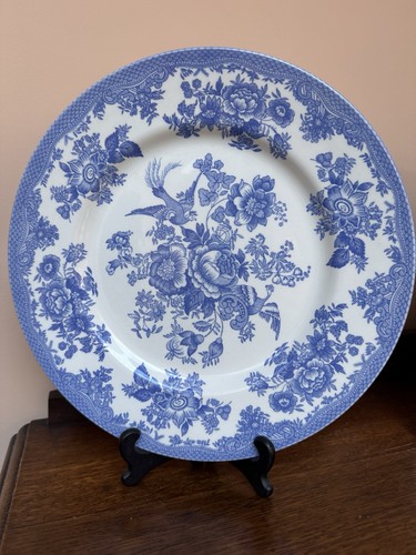 Blue and white dinner - white,