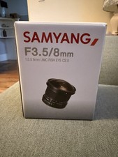 Samyang Fisheye 8mm f/3.5 UMC
