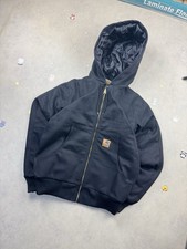 Black Canvas Carhartt Hooded