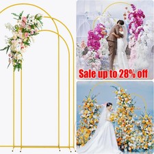 Large Wedding Arch Door Backdrop Stand Flower Display Frame Backdrop Metal Rack-
