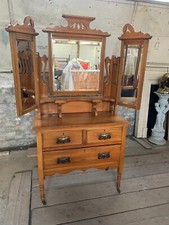 Very Elegant Art Nouveau Triple Dressing Table