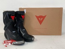 Motorcycle Boots Microfiber Man Dainese TORQUE 4 AIR Summer Black/RED-LAVA UK-12