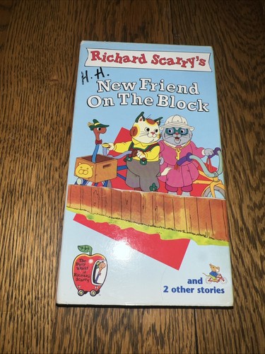 Richard scarry vhs lot - richard,
