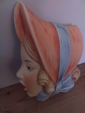Royal dux art deco wall mask