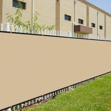 15ft Sand Privacy Fence Screen