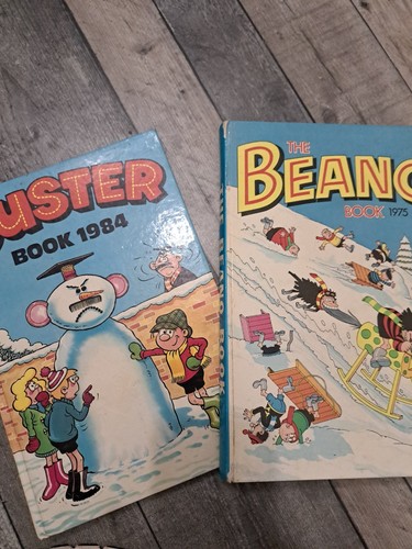 Beano 1975 book and 1984 - 1975,