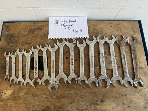 Open ended spanners x15 - ,