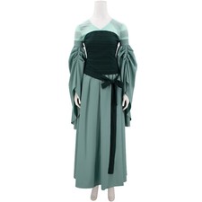 The Lord of the Rings Cosplay Galadriel Elf Queen Galadriel Dress Costume
