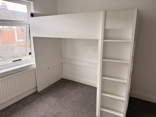 Children white single loft - single,