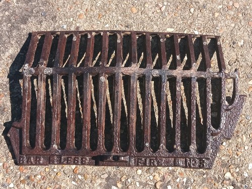 Fire grill grate vintage cast - fire,