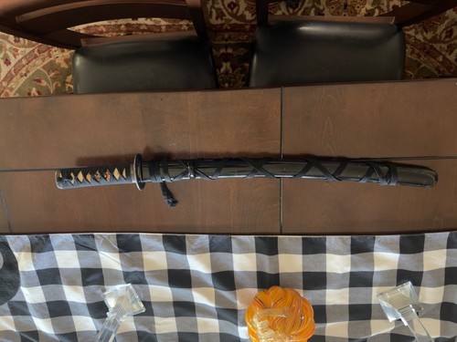 Katana sword real ivory handle - katana,