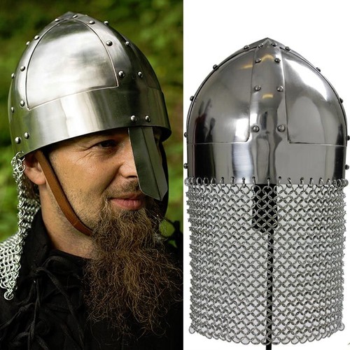 Medieval viking spangenhelm - viking,