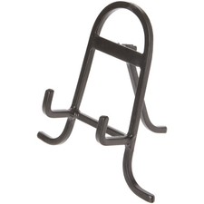 Bard's Black Wrought Iron Easel, 6" H x 5.5" W x 4" D (For 6" - 8.5" Plates)