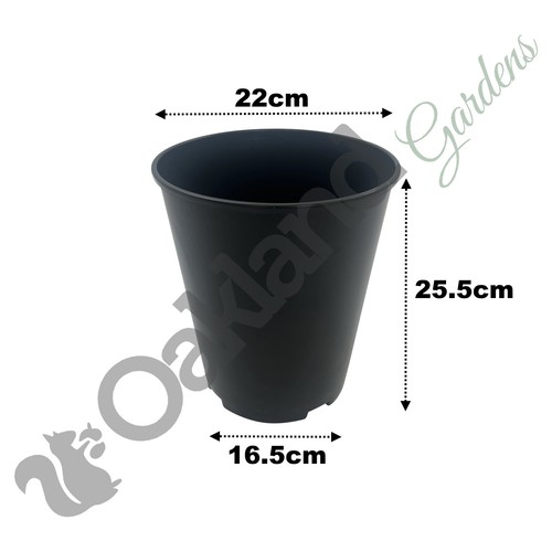Deep rose pots 4 7 - pots, 1,