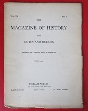 1912 WILLIAM ABBATT MAGAZINE