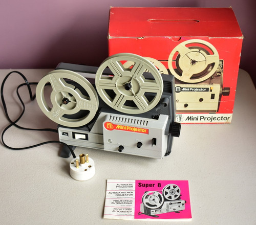 Vintage super mini projector - super, 8