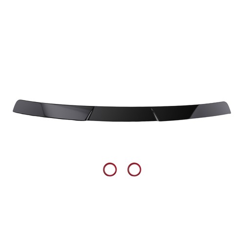 Black painted roof spoiler - painted,