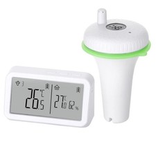 INKBIRD WiFi Floating Pool Thermometer, IBS-P02R with IBS-M2 WiFi Gateway