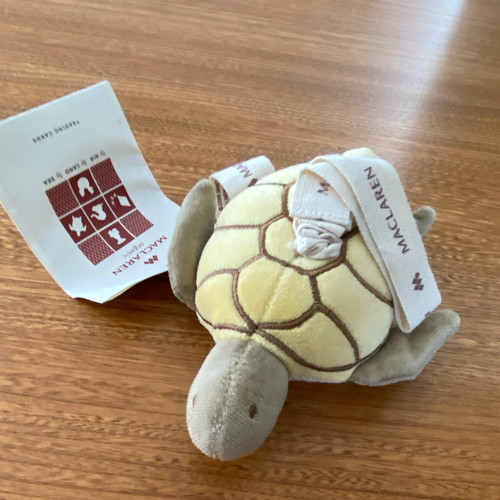 Maclaren organic plush turtle - maclaren,