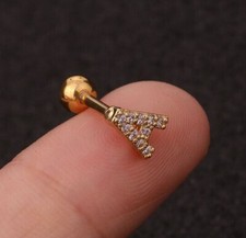 Letter Alphabet Gold Silver