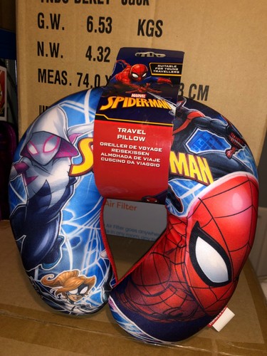 Marvel spiderman travel pillow - travel,