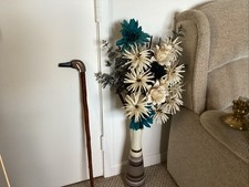 Vintage Wooden Hand Painted