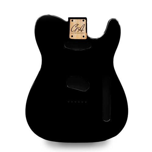 Telecaster guitar body - -, black