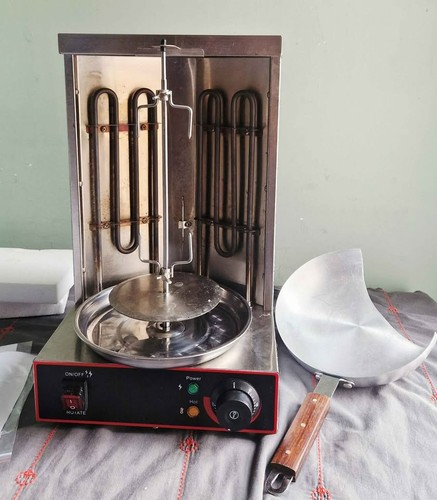 Electric shawarma doner kebab - shawarma,