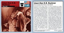 Lieut-Gen S.B Buckner - Personalities - WW2 Edito-Service SA 1977 Card