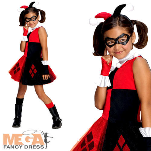 Harley quinn girls fancy - quinn, dress