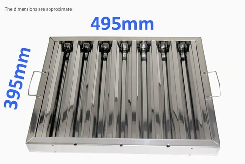 Canopy grease baffle - canopy, filter