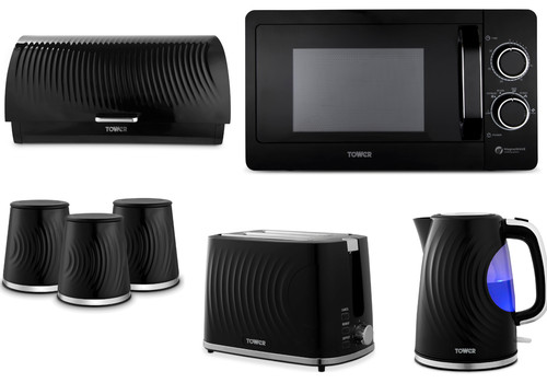 Tower sonar black kettle - tower,