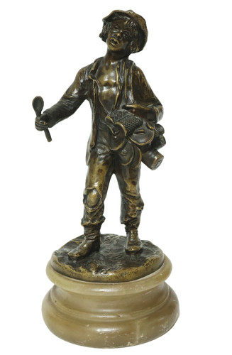 Old krafft bronze figure - ?,