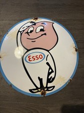 Vintage Style Esso Gas Pump