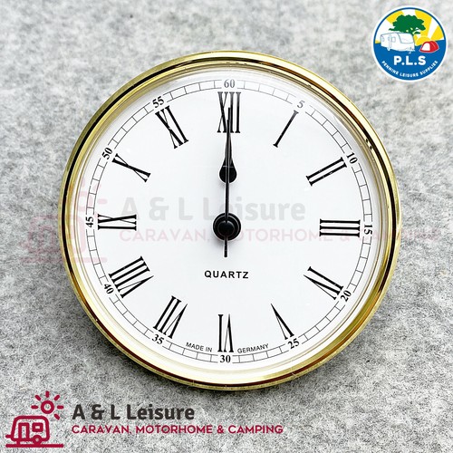 Caravan motorhome clock - motorhome,