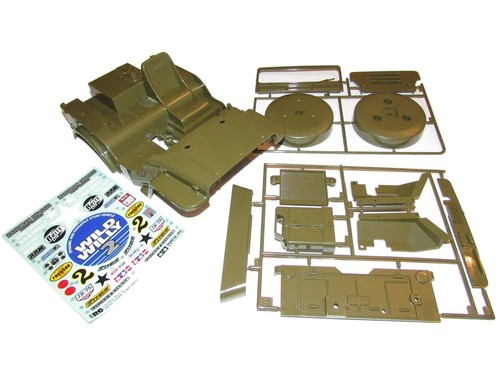 Tamiya wild willy jeep - wild, body