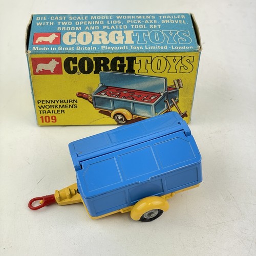 Vintage boxed corgi - vintage,