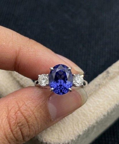 Vintage tanzanite ring - tanzanite,
