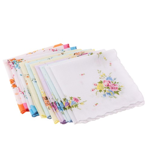 Pack ladies hankies - 10,