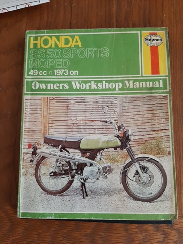 Honda ss50 sports workshop - ss50,