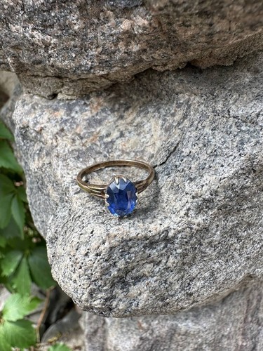 Vintage ring silver 875 with - ring,