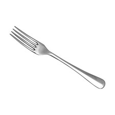 BUTLER EPNS Silver Plate - RATTAIL Pattern - Dessert Fork / Forks - 6 3/4"