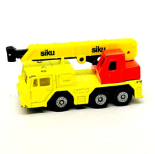 Siku 2914 Faun 6 wheel Mobile Crane in neon yellow & orange, nmint!