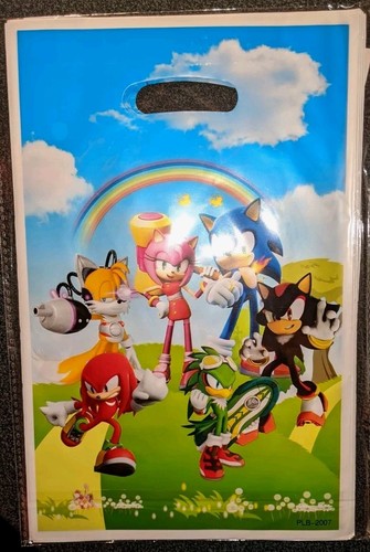 Sonic hedgehog loot bags - x,
