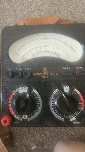 Avo avometer 7 vintage - 8.,