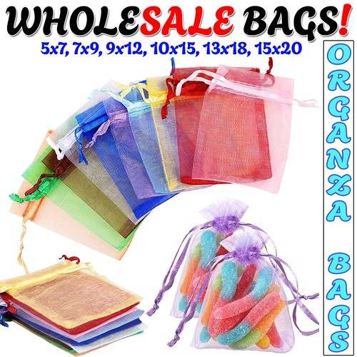 500pcs organza gift bags - 50-500pcs,